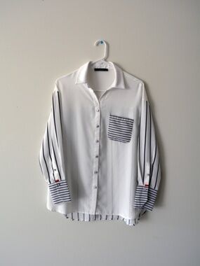 Striped Lightweight Summer Shirt